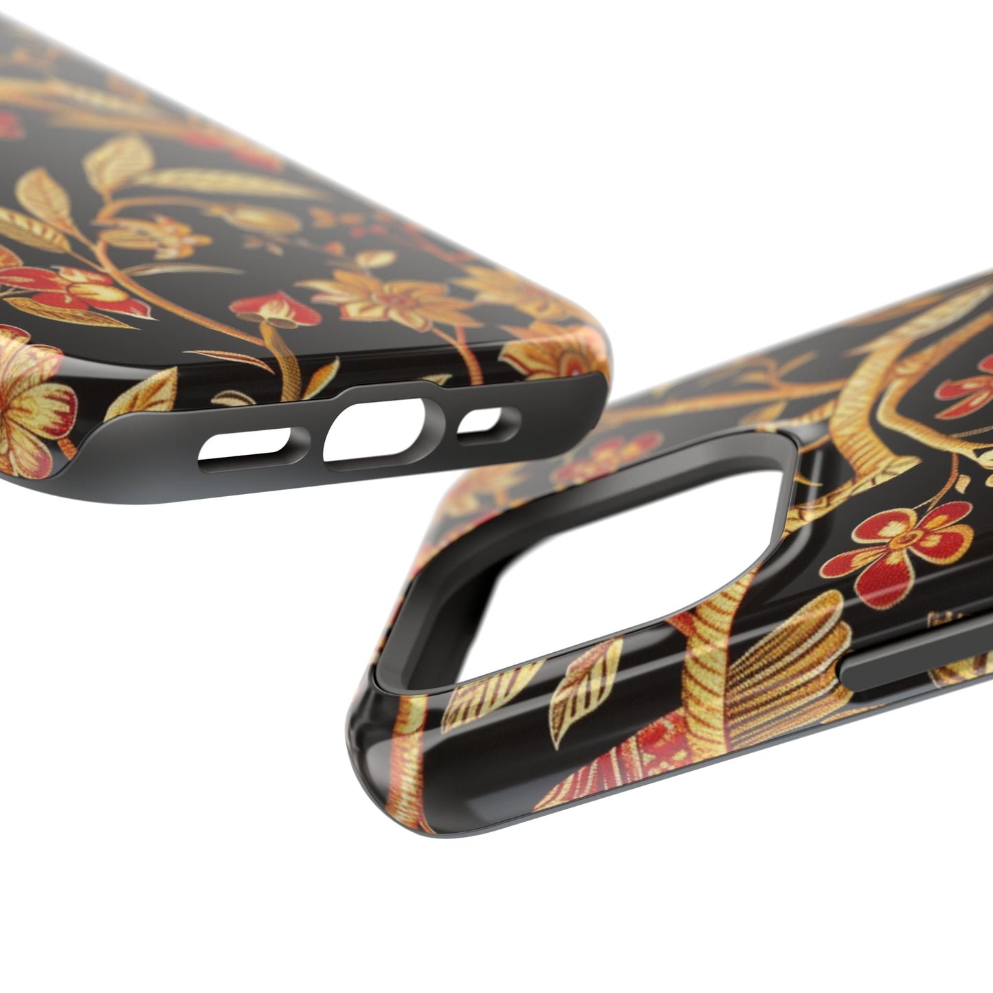 Floral Gold Vine Phone Case — Magnetic Impact - Resistant Case - DIGITAL X
