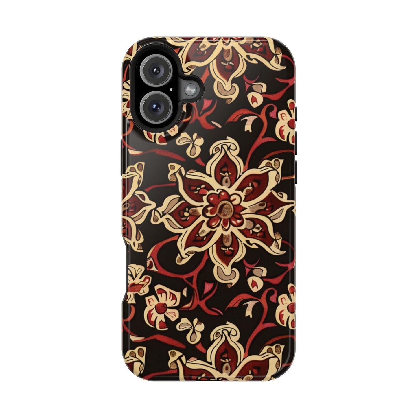 Floral Mandala Magnetic Impact - Resistant Phone Case - DIGITAL X