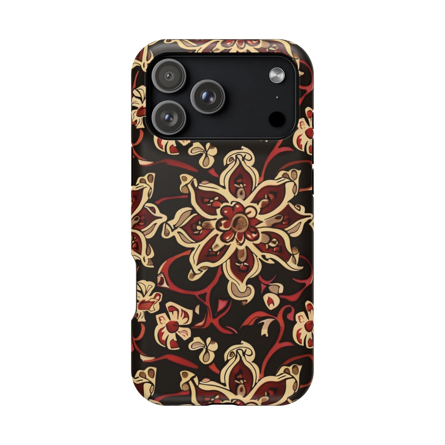 Floral Mandala Magnetic Impact - Resistant Phone Case - DIGITAL X