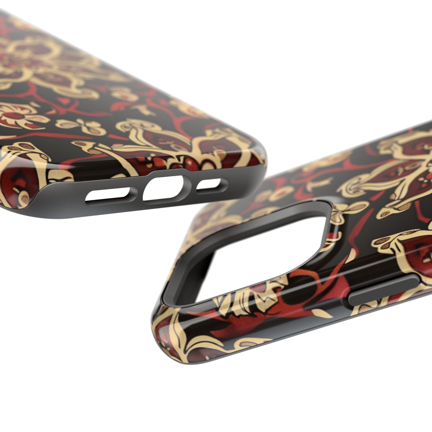Floral Mandala Magnetic Impact - Resistant Phone Case - DIGITAL X
