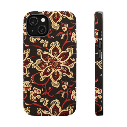 Floral Mandala Magnetic Impact - Resistant Phone Case - DIGITAL X
