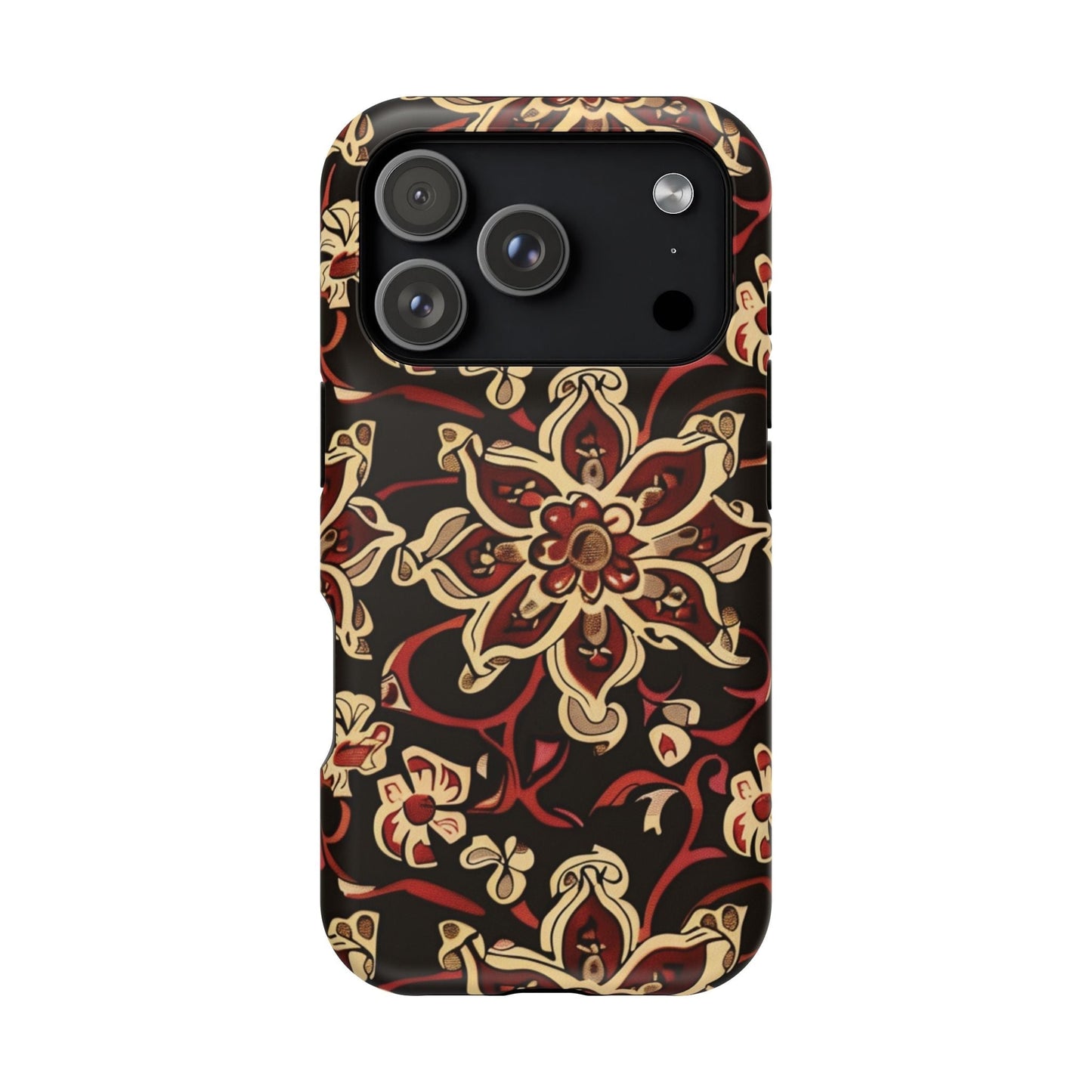 Floral Mandala Magnetic Impact - Resistant Phone Case - DIGITAL X