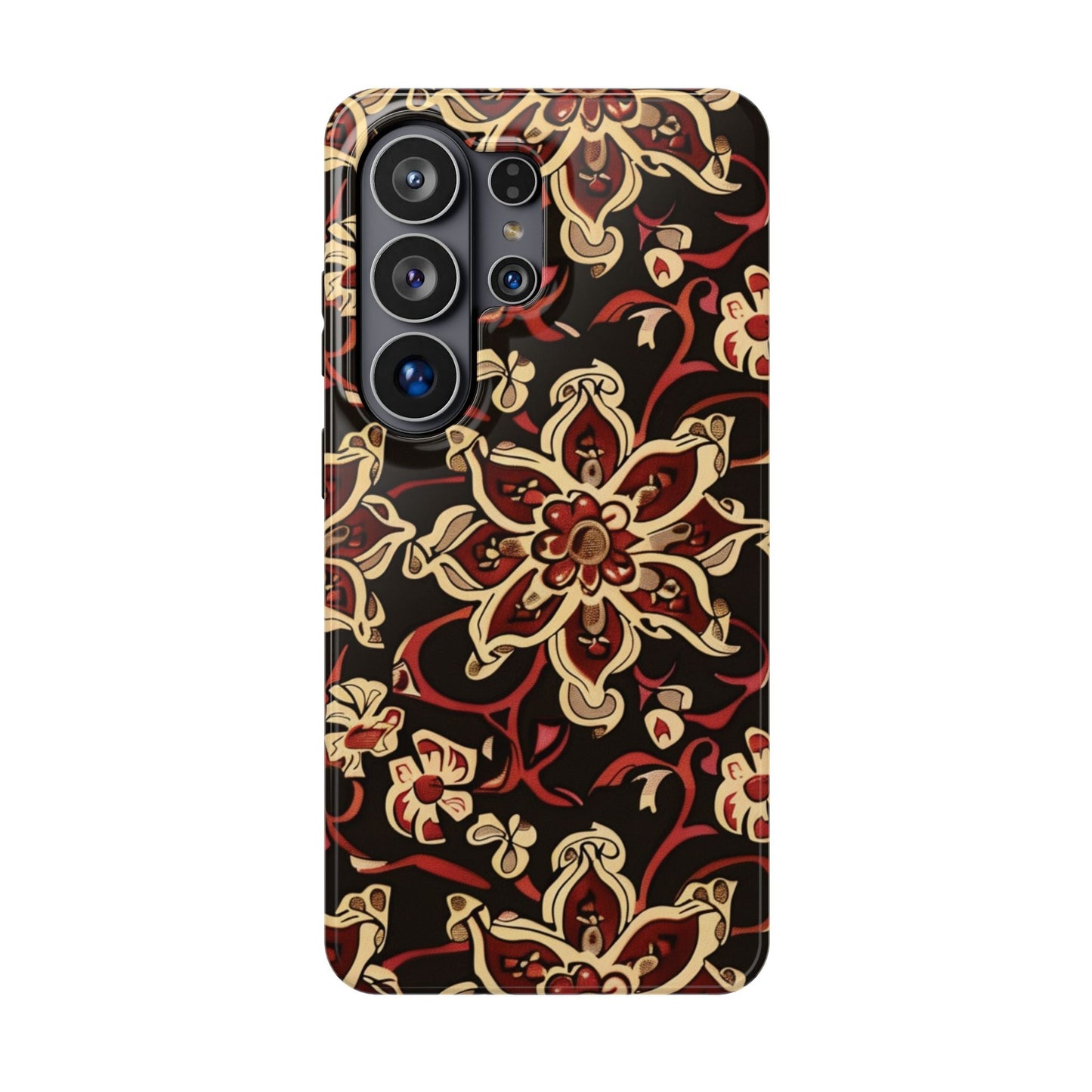 Floral Mandala Magnetic Impact - Resistant Phone Case - DIGITAL X