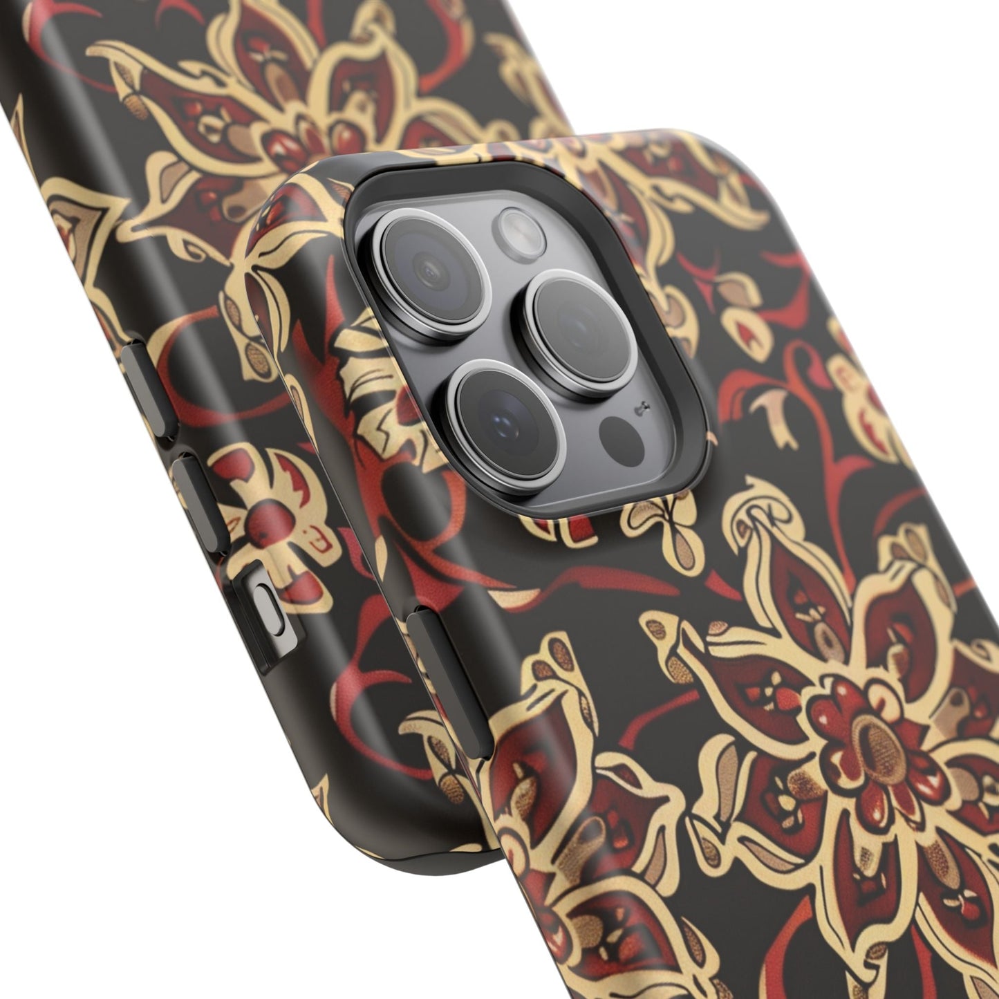 Floral Mandala Magnetic Impact - Resistant Phone Case - DIGITAL X