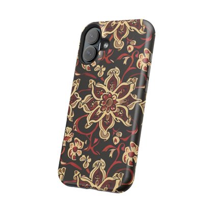 Floral Mandala Magnetic Impact - Resistant Phone Case - DIGITAL X