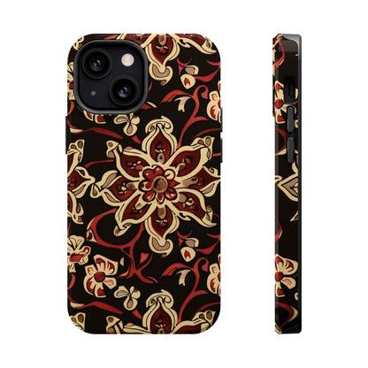 Floral Mandala Magnetic Impact - Resistant Phone Case - DIGITAL X