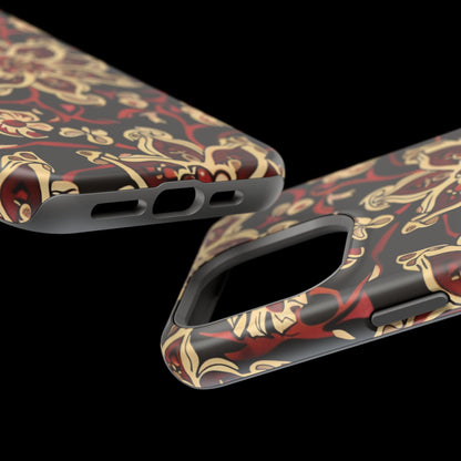 Floral Mandala Magnetic Impact - Resistant Phone Case - DIGITAL X
