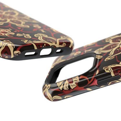 Floral Mandala Magnetic Impact - Resistant Phone Case - DIGITAL X
