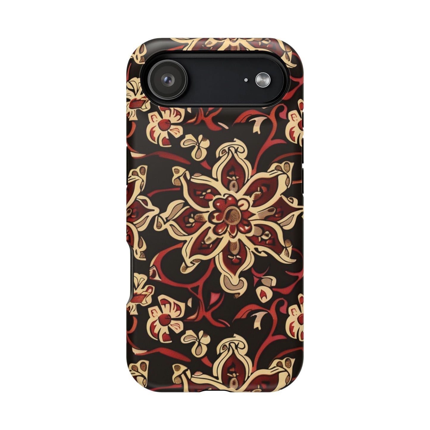 Floral Mandala Magnetic Impact - Resistant Phone Case - DIGITAL X