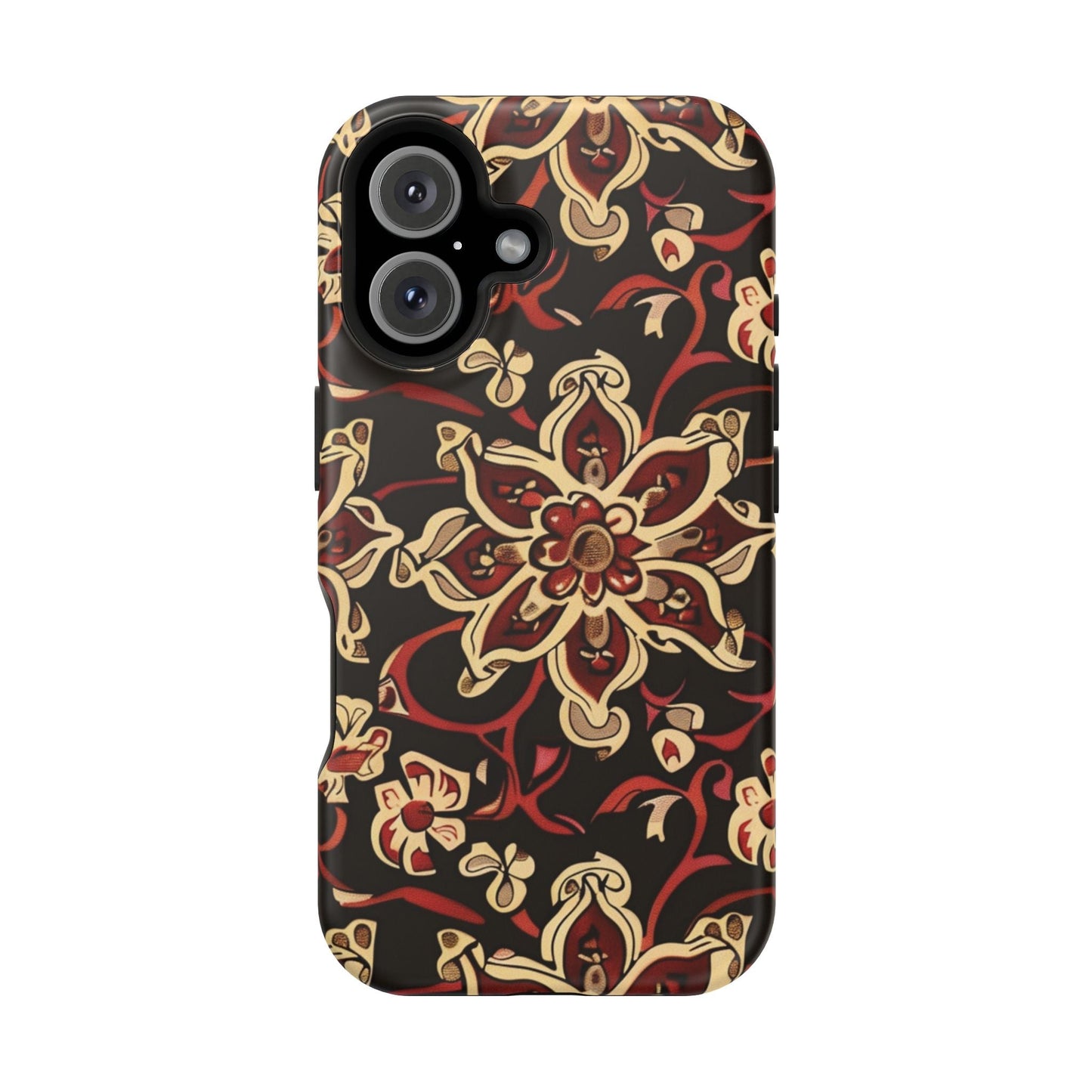 Floral Mandala Magnetic Impact - Resistant Phone Case - DIGITAL X