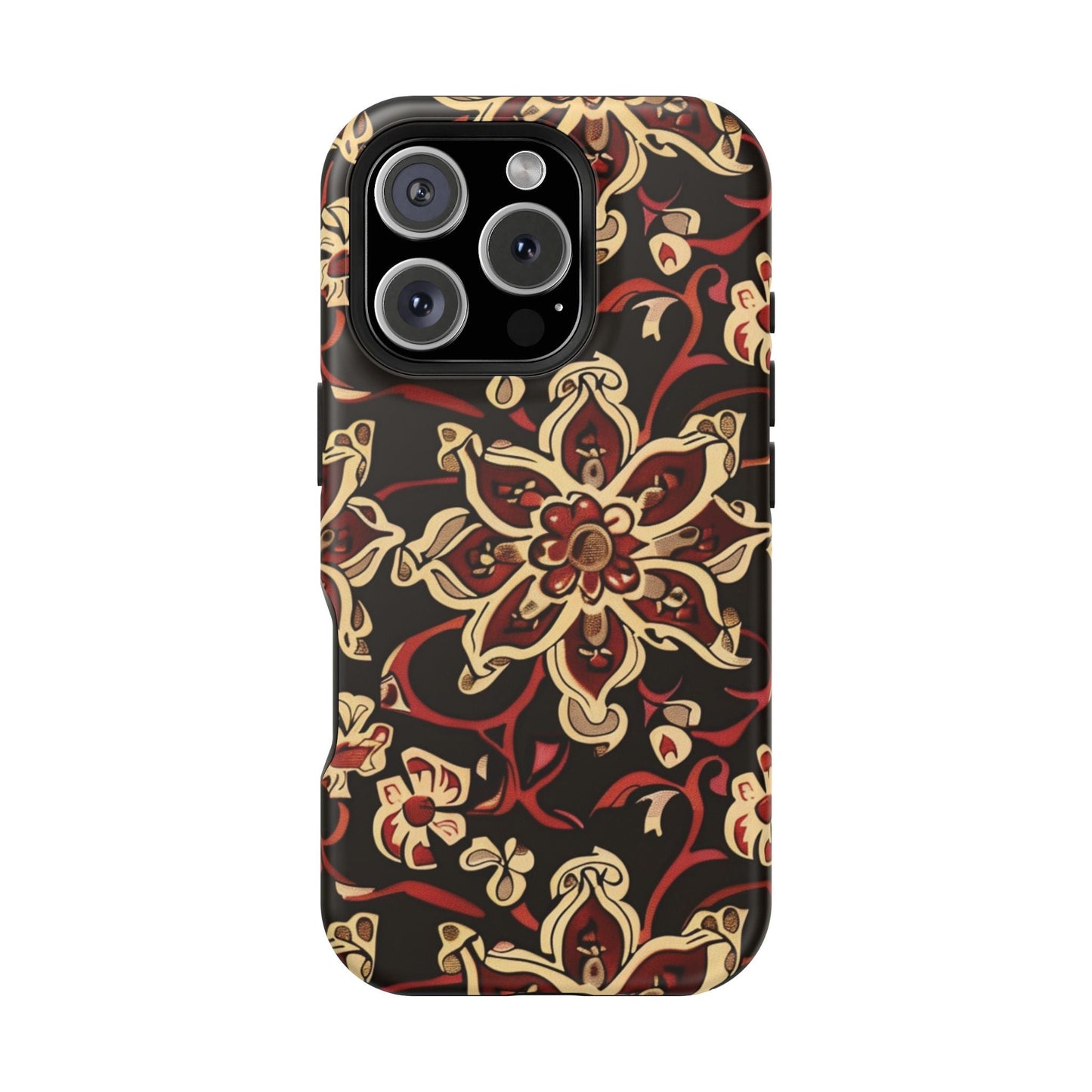 Floral Mandala Magnetic Impact - Resistant Phone Case - DIGITAL X