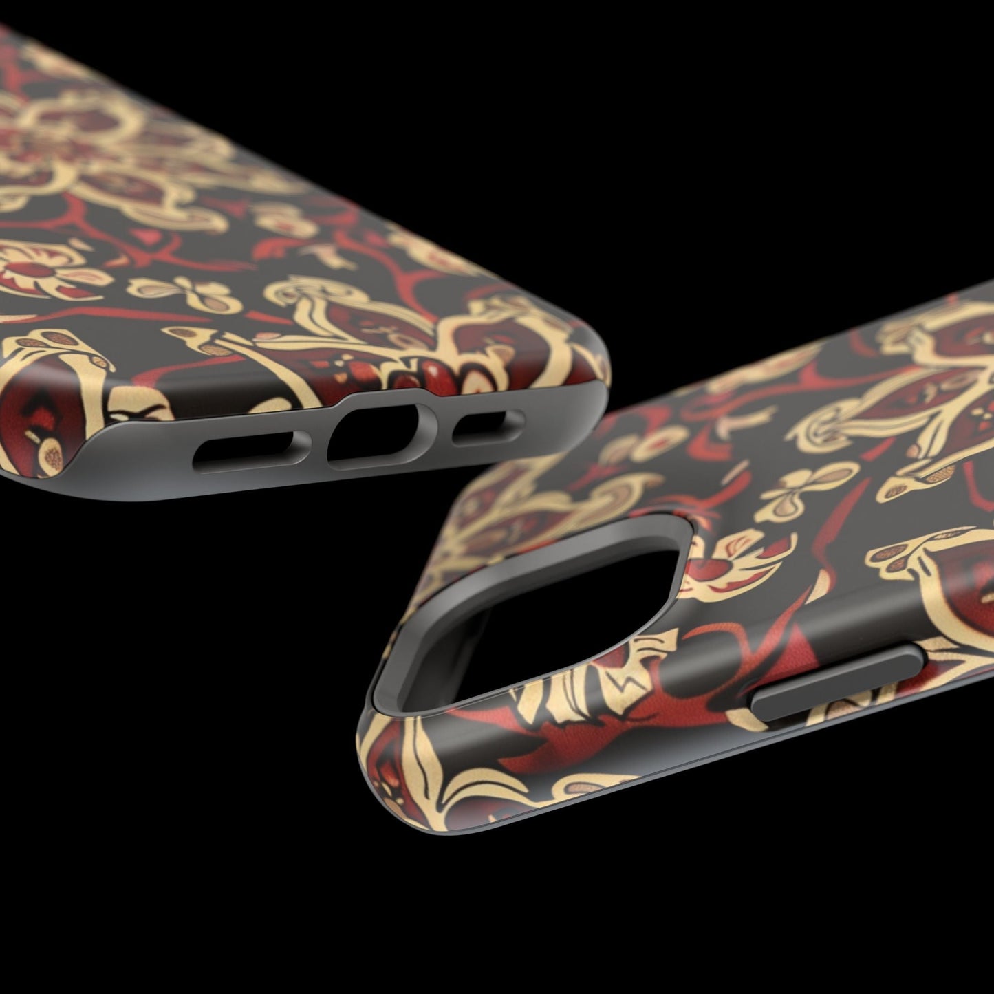 Floral Mandala Magnetic Impact - Resistant Phone Case - DIGITAL X
