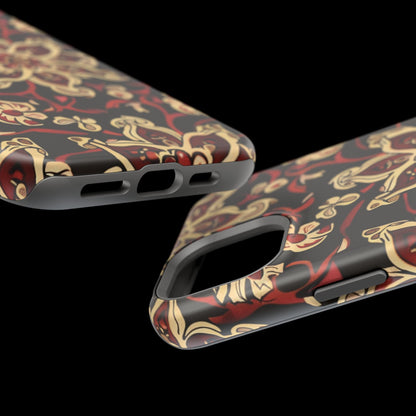 Floral Mandala Magnetic Impact - Resistant Phone Case - DIGITAL X