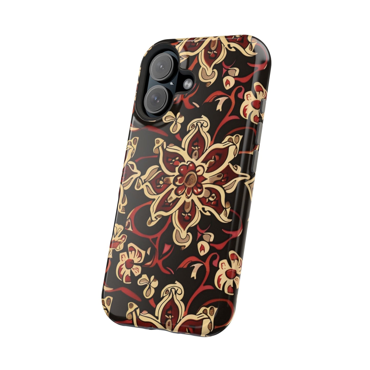 Floral Mandala Magnetic Impact - Resistant Phone Case - DIGITAL X