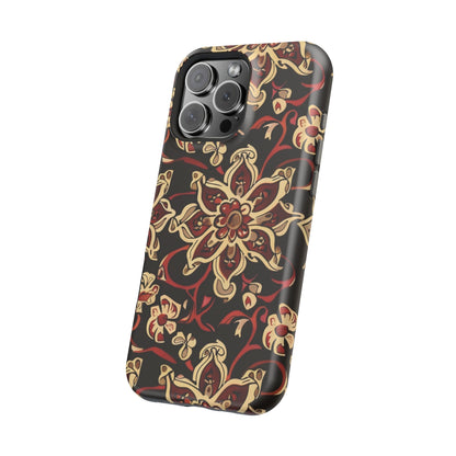 Floral Mandala Magnetic Impact - Resistant Phone Case - DIGITAL X
