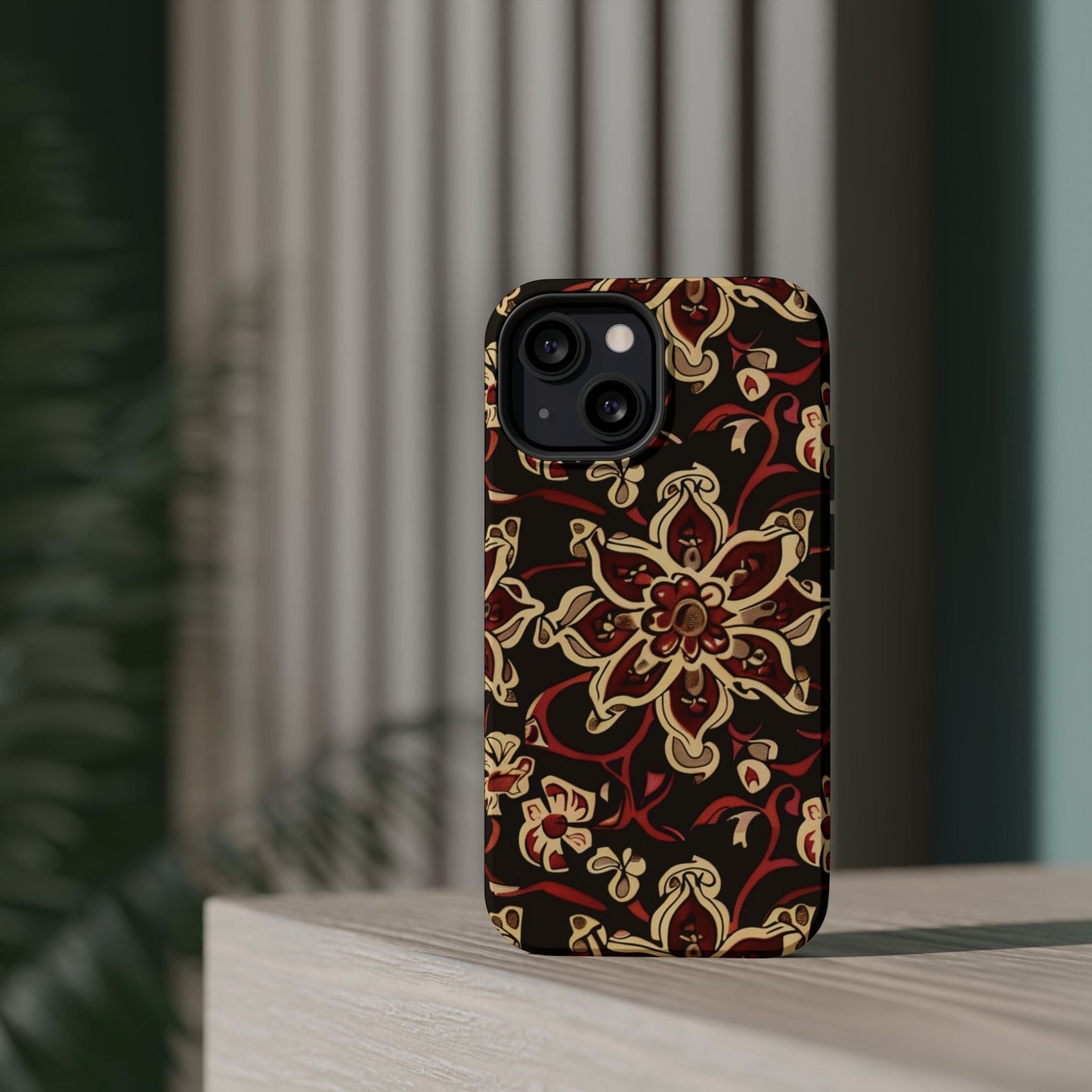Floral Mandala Magnetic Impact - Resistant Phone Case - DIGITAL X