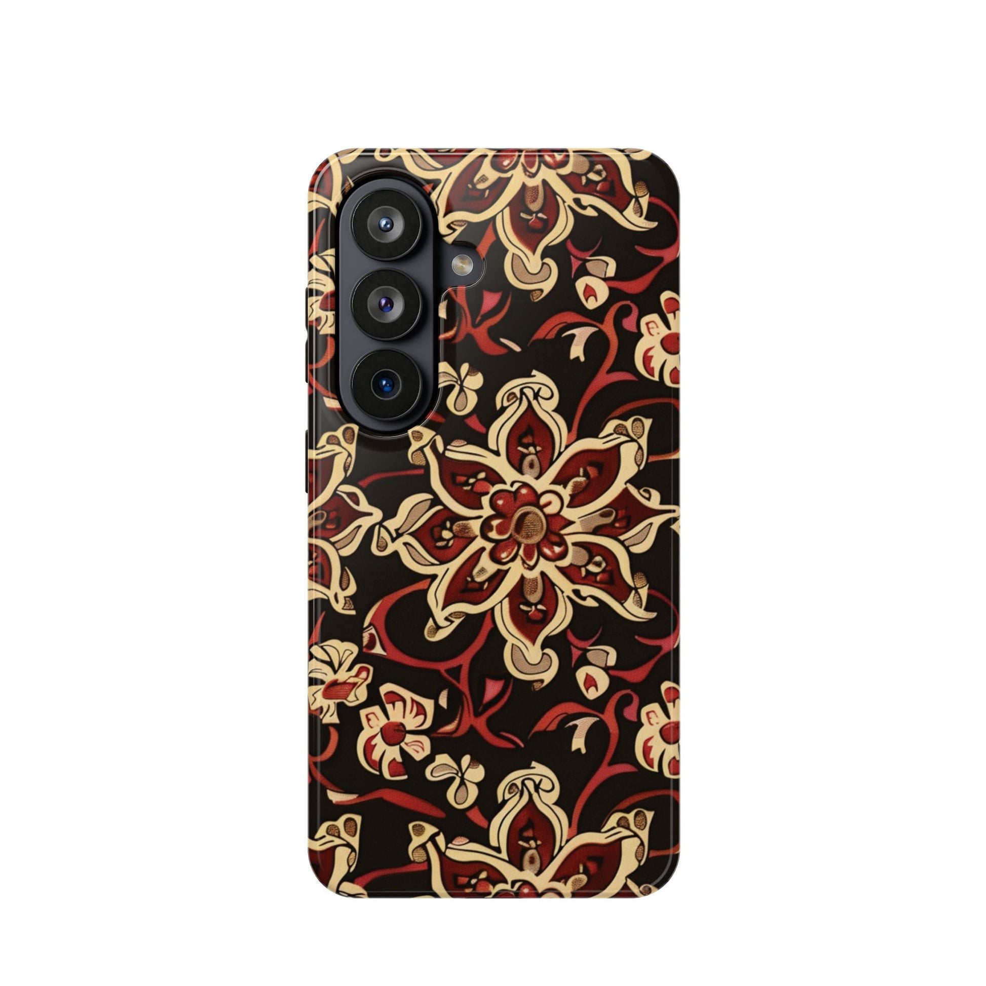 Floral Mandala Magnetic Impact - Resistant Phone Case - DIGITAL X