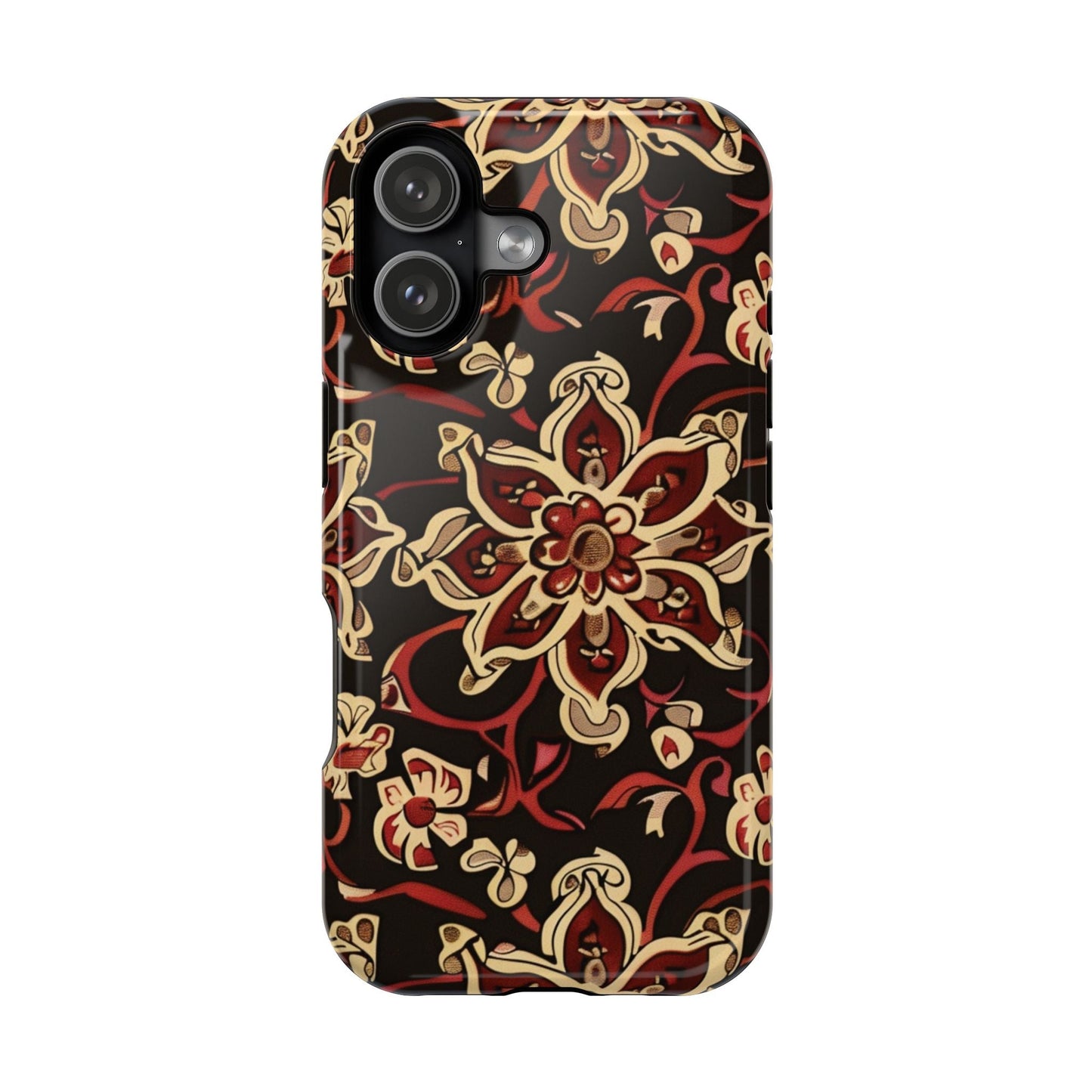 Floral Mandala Magnetic Impact - Resistant Phone Case - DIGITAL X