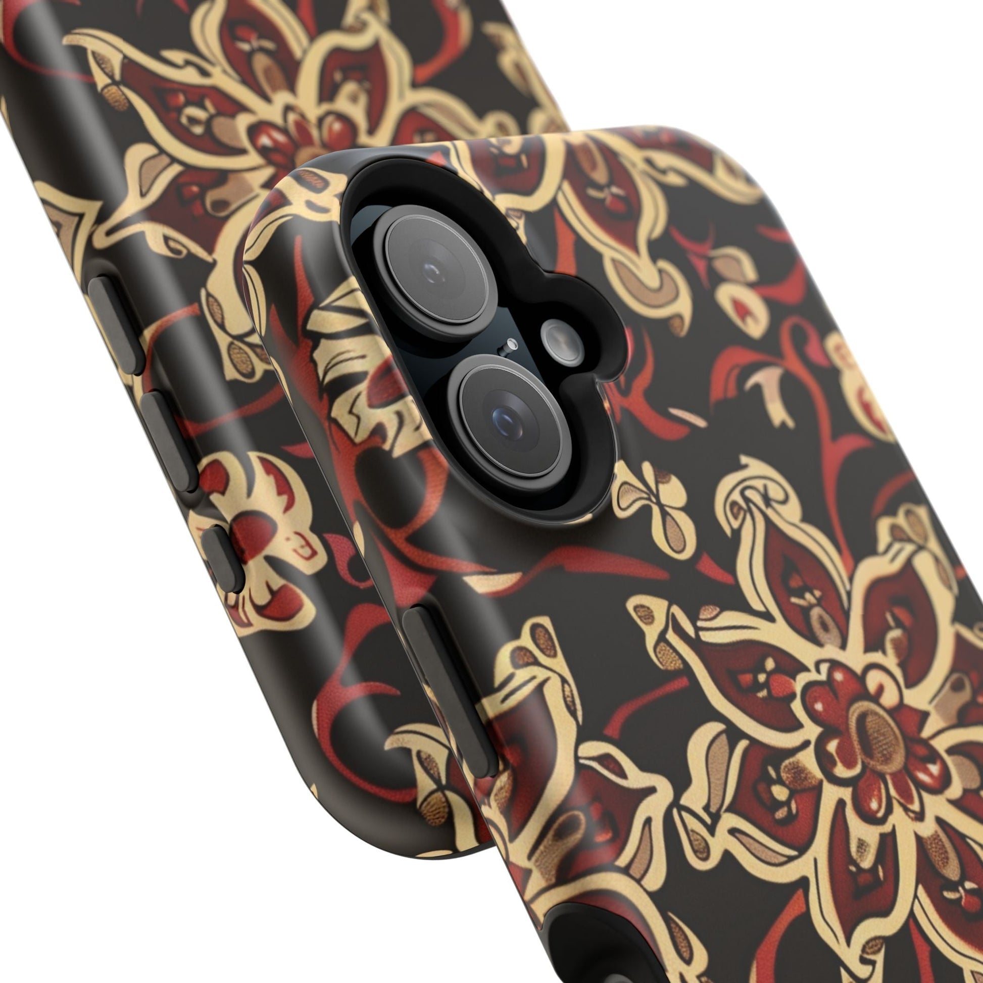 Floral Mandala Magnetic Impact - Resistant Phone Case - DIGITAL X