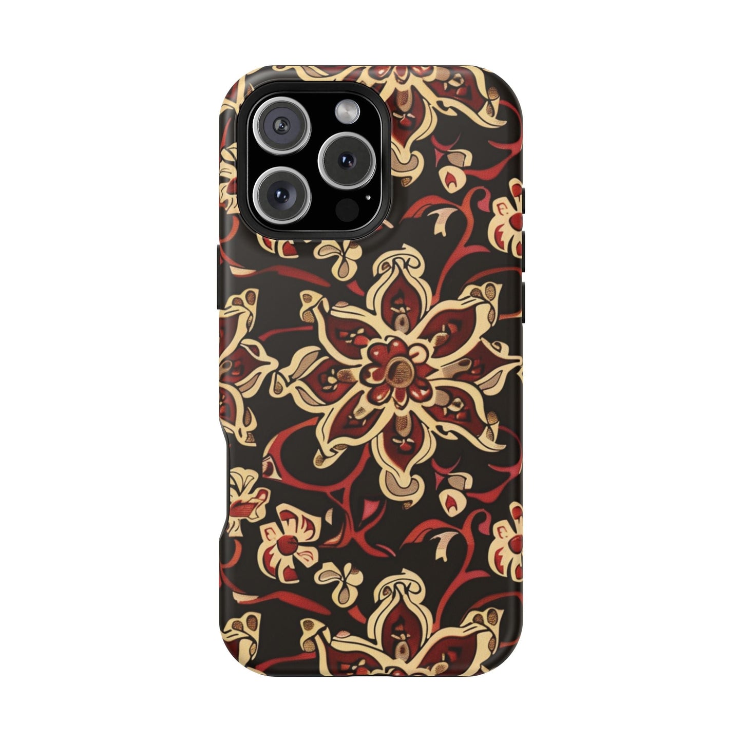 Floral Mandala Magnetic Impact - Resistant Phone Case - DIGITAL X