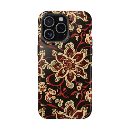 Floral Mandala Magnetic Impact - Resistant Phone Case - DIGITAL X