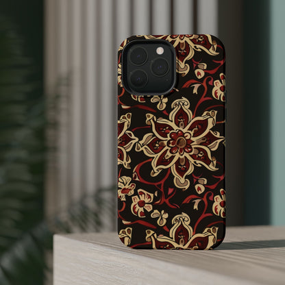Floral Mandala Magnetic Impact - Resistant Phone Case - DIGITAL X