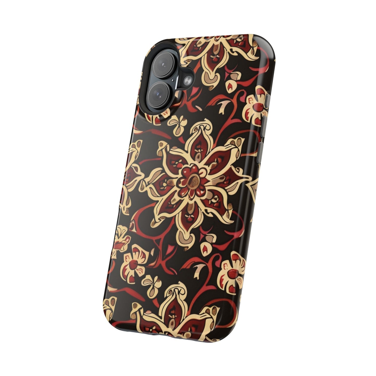 Floral Mandala Magnetic Impact - Resistant Phone Case - DIGITAL X