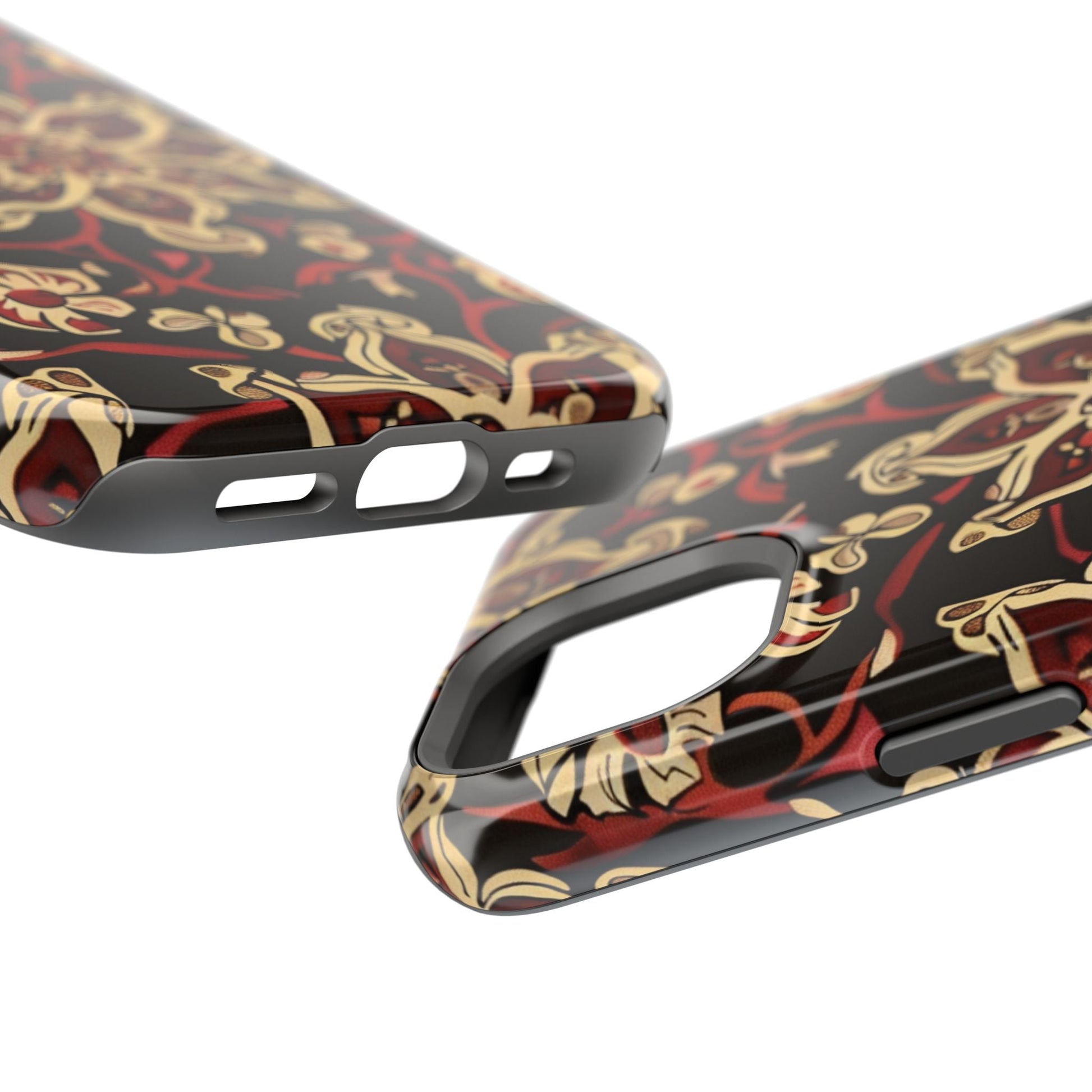 Floral Mandala Magnetic Impact - Resistant Phone Case - DIGITAL X