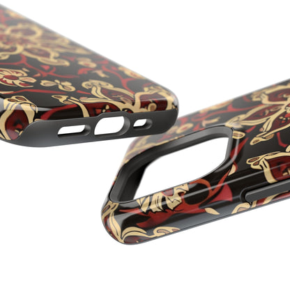 Floral Mandala Magnetic Impact - Resistant Phone Case - DIGITAL X