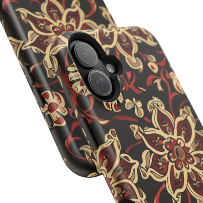 Floral Mandala Magnetic Impact - Resistant Phone Case - DIGITAL X