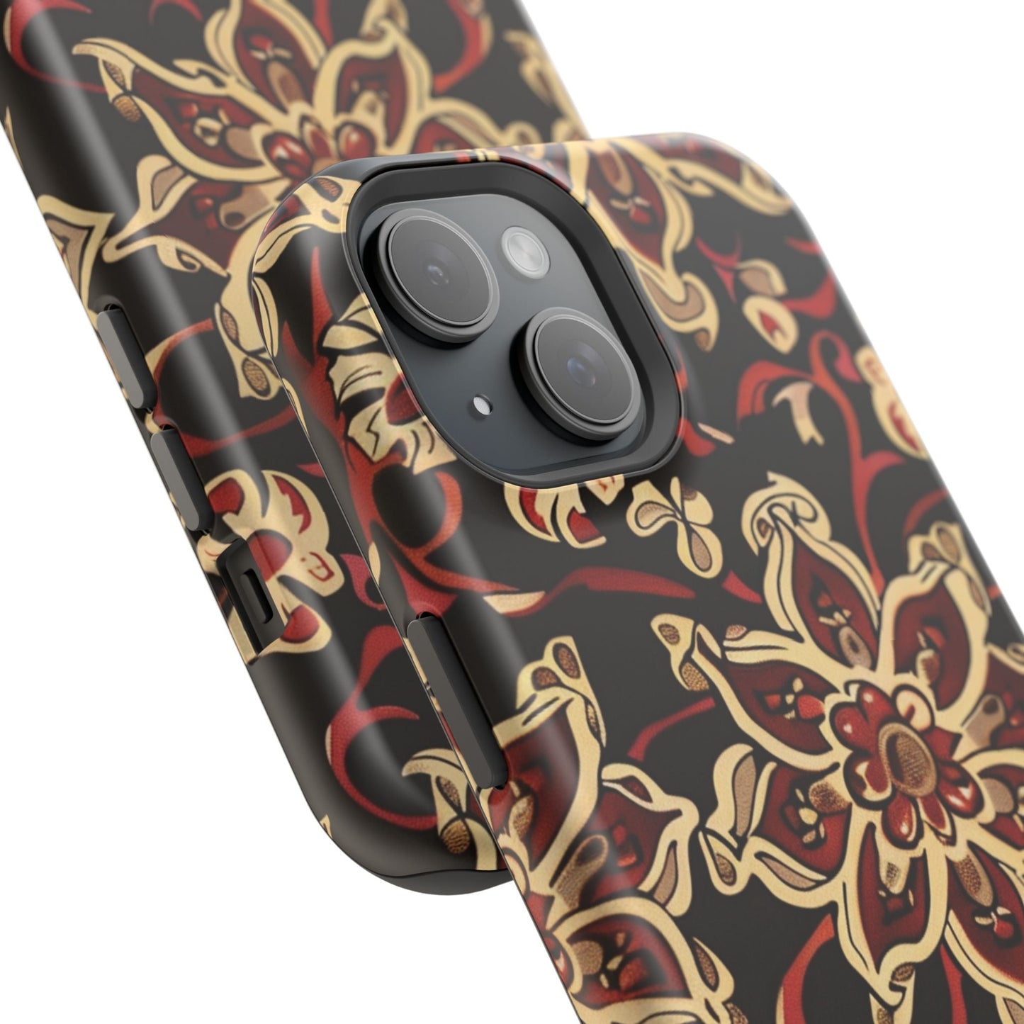 Floral Mandala Magnetic Impact - Resistant Phone Case - DIGITAL X