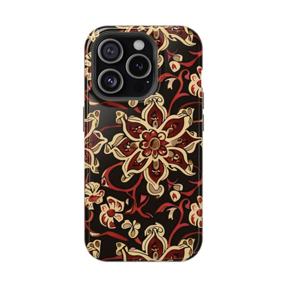 Floral Mandala Magnetic Impact - Resistant Phone Case - DIGITAL X