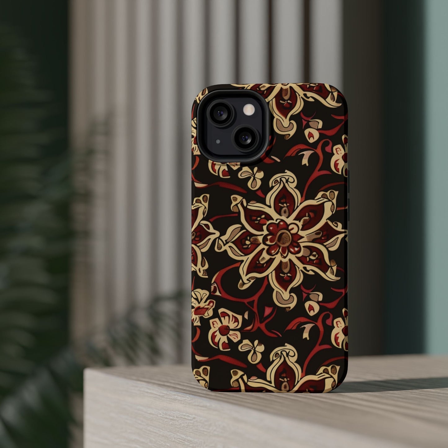 Floral Mandala Magnetic Impact - Resistant Phone Case - DIGITAL X