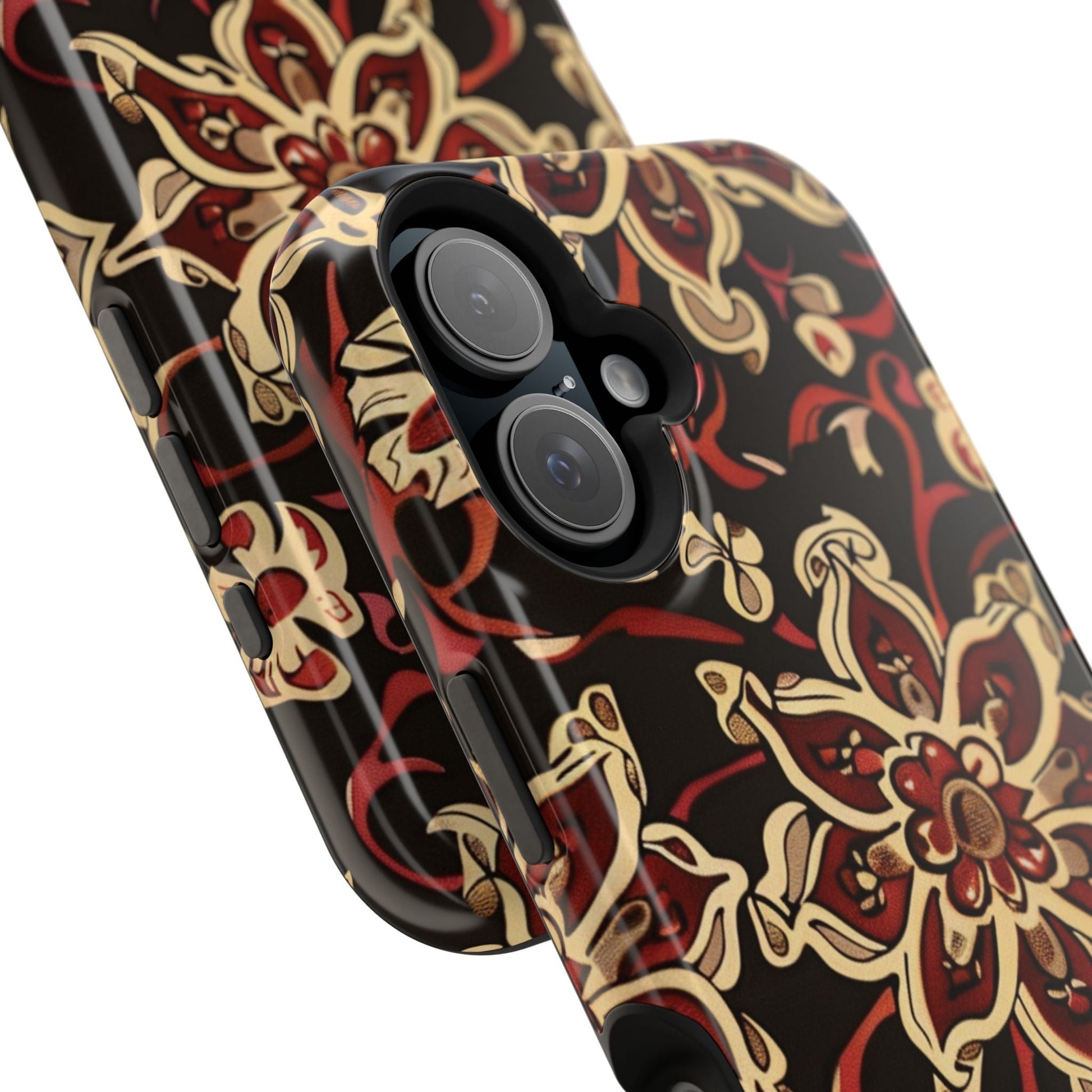 Floral Mandala Magnetic Impact - Resistant Phone Case - DIGITAL X