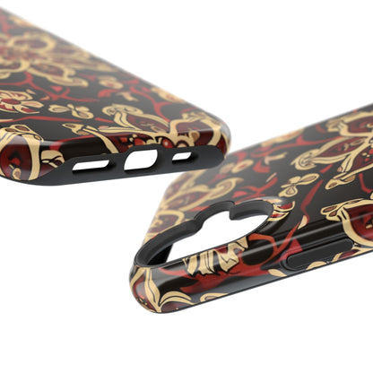 Floral Mandala Magnetic Impact - Resistant Phone Case - DIGITAL X