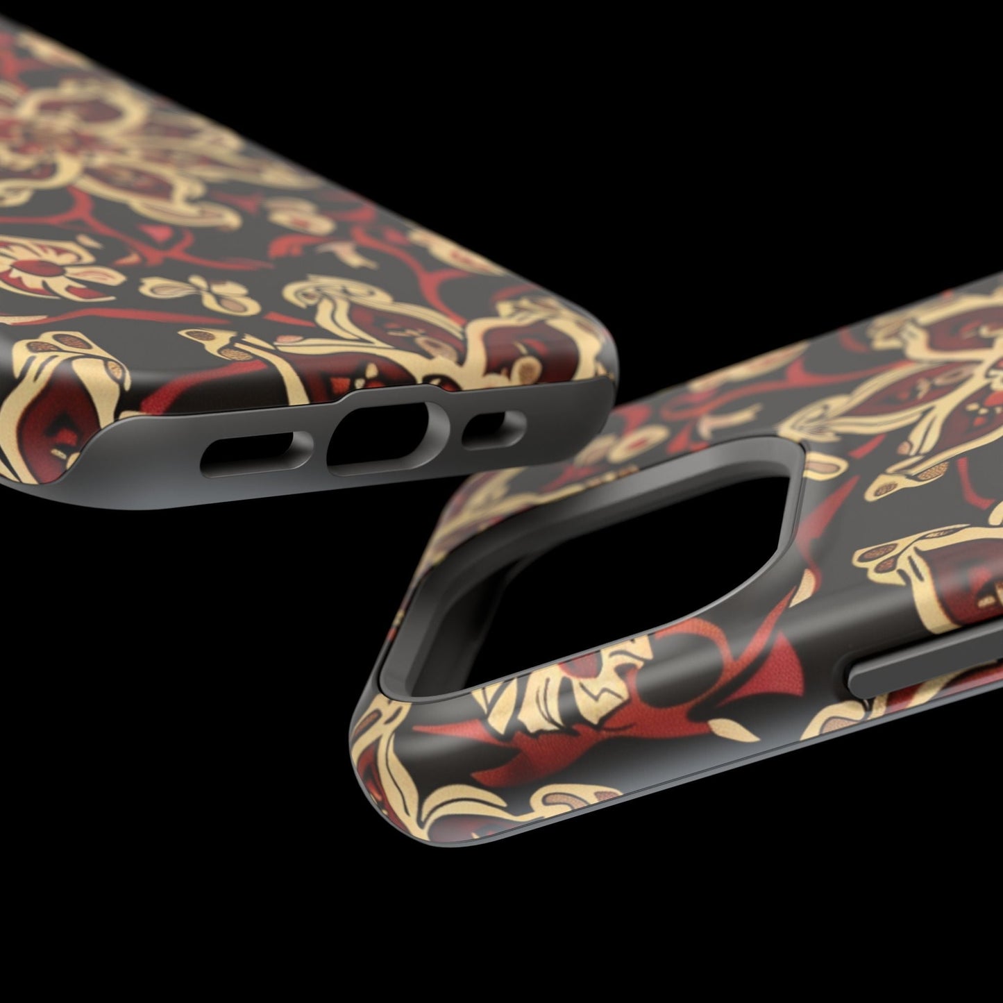 Floral Mandala Magnetic Impact - Resistant Phone Case - DIGITAL X