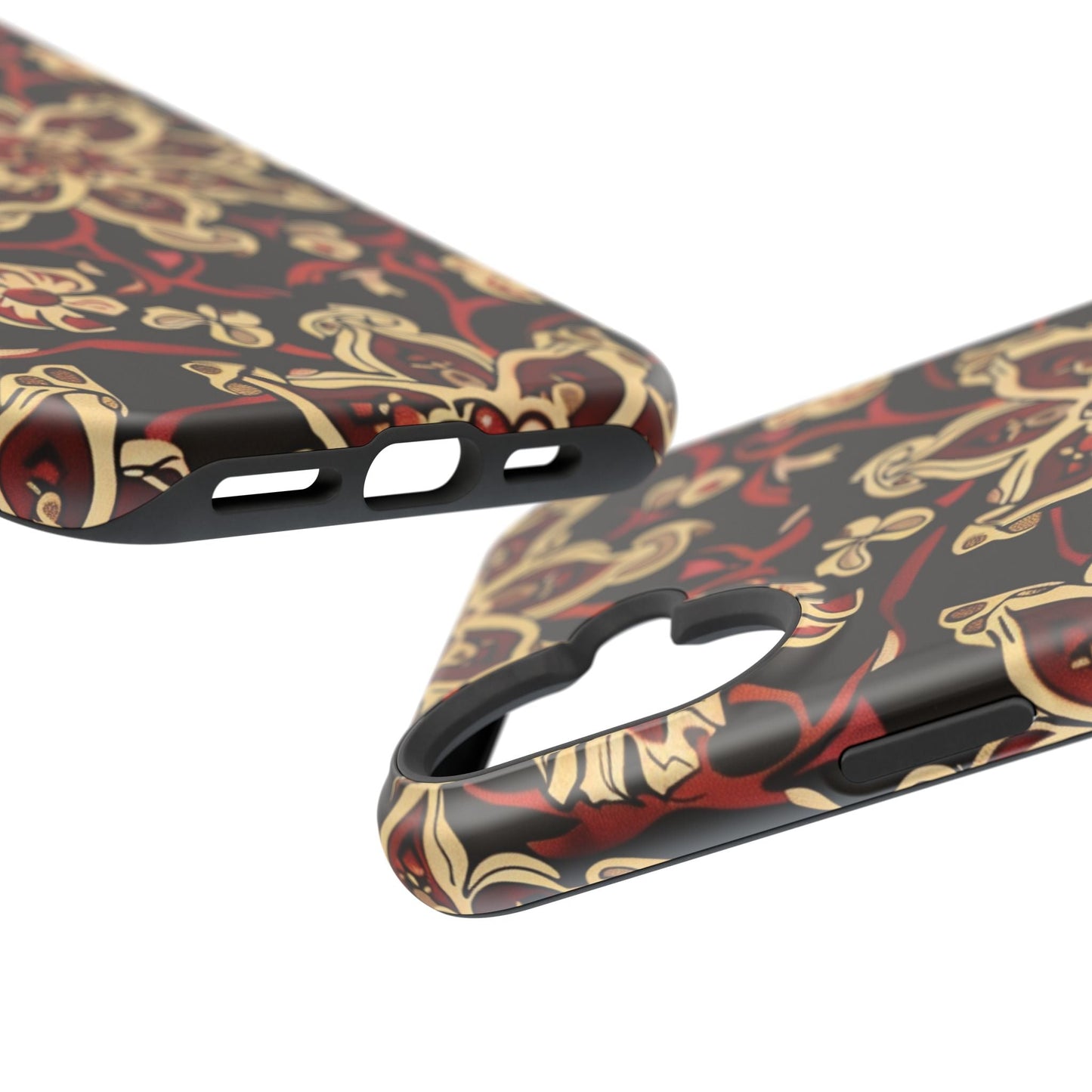 Floral Mandala Magnetic Impact - Resistant Phone Case - DIGITAL X