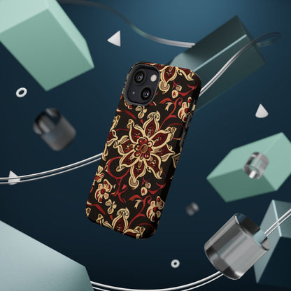 Floral Mandala Magnetic Impact - Resistant Phone Case - DIGITAL X