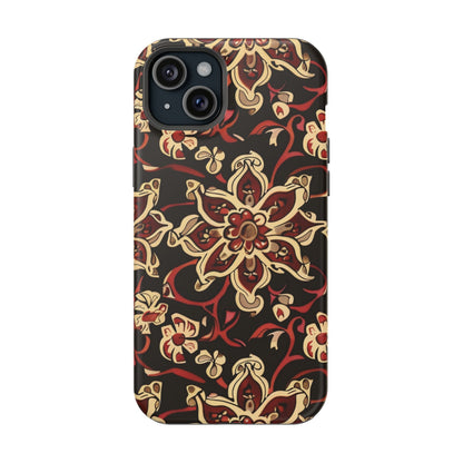 Floral Mandala Magnetic Impact - Resistant Phone Case - DIGITAL X