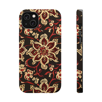 Floral Mandala Magnetic Impact - Resistant Phone Case - DIGITAL X
