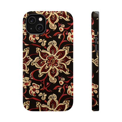 Floral Mandala Magnetic Impact - Resistant Phone Case - DIGITAL X