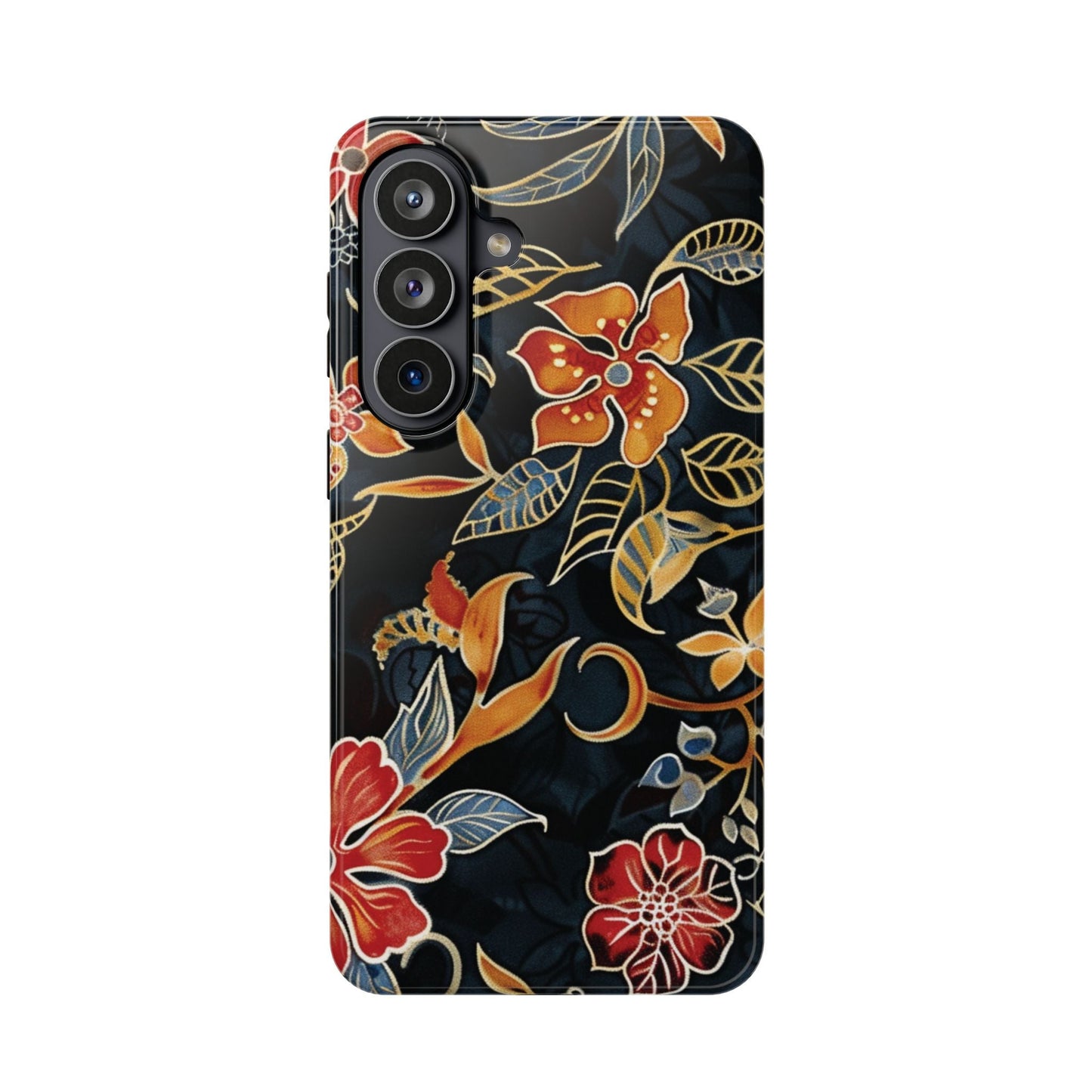 Floral Nightfall Magnetic Impact Phone Case — Protective Magnetic Floral iPhone Cover - DIGITAL X