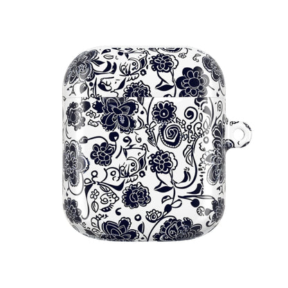 Floral Paisley AirPod Case – Black & White Protective Charging Case - DIGITAL X
