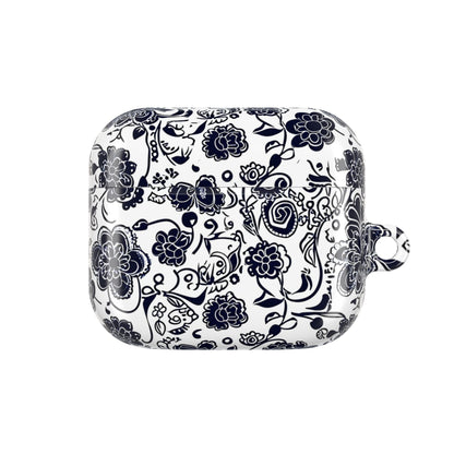 Floral Paisley AirPod Case – Black & White Protective Charging Case - DIGITAL X