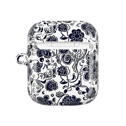 Floral Paisley AirPod Case – Black & White Protective Charging Case - DIGITAL X