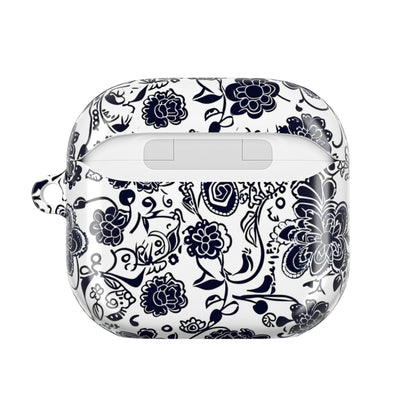 Floral Paisley AirPod Case – Black & White Protective Charging Case - DIGITAL X
