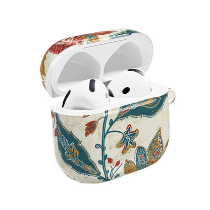 Floral Paisley AirPod Case — Vintage Boho Protective Cover - DIGITAL X