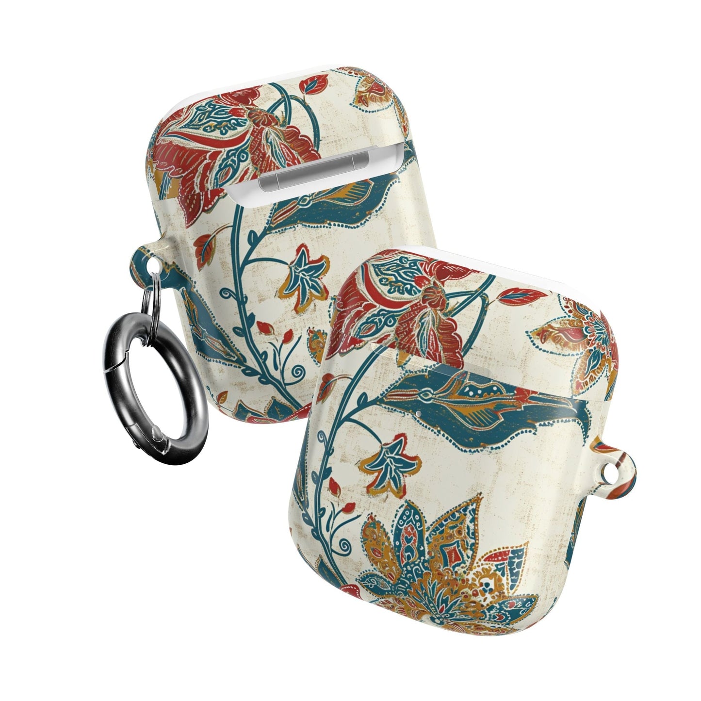 Floral Paisley AirPod Case — Vintage Boho Protective Cover - DIGITAL X