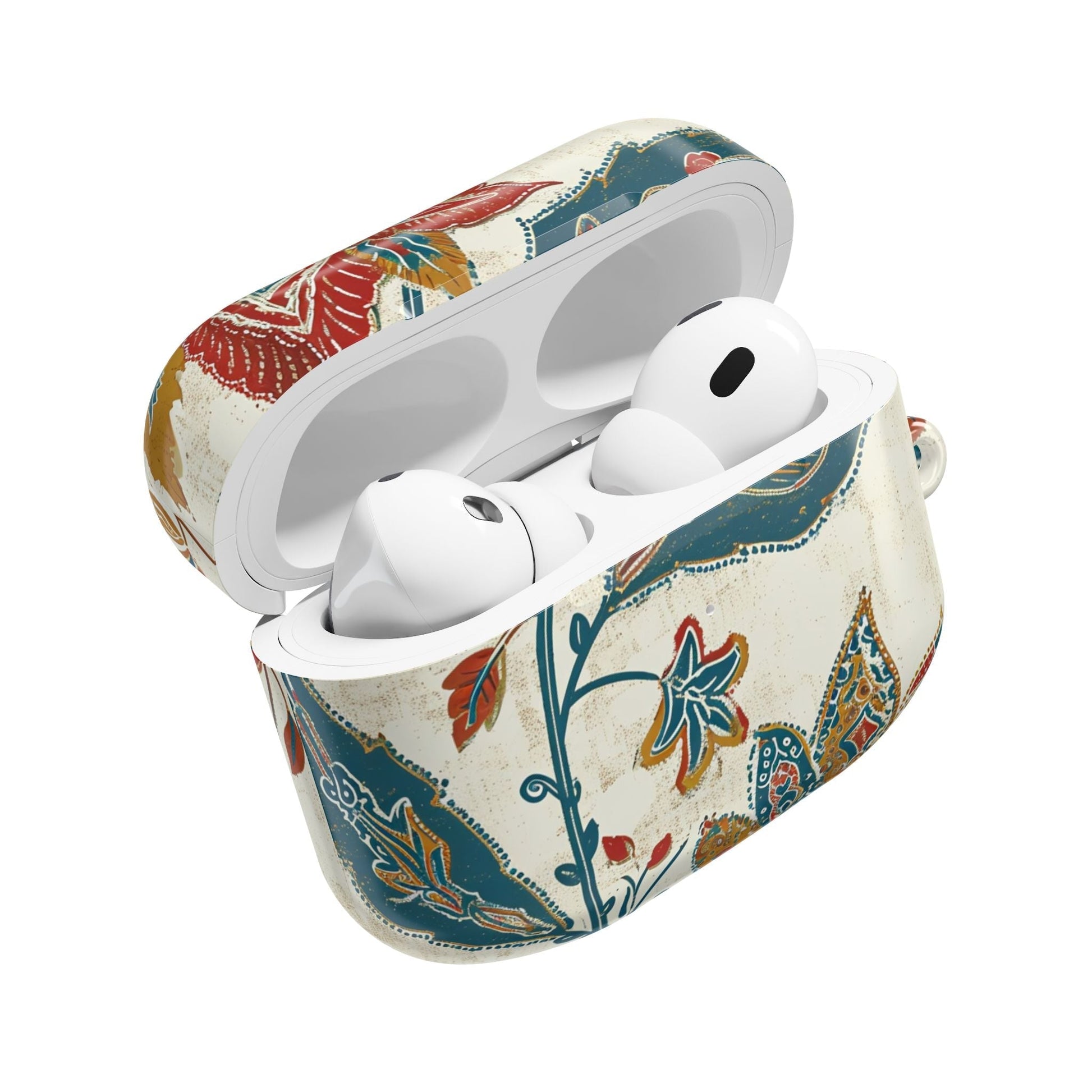 Floral Paisley AirPod Case — Vintage Boho Protective Cover - DIGITAL X