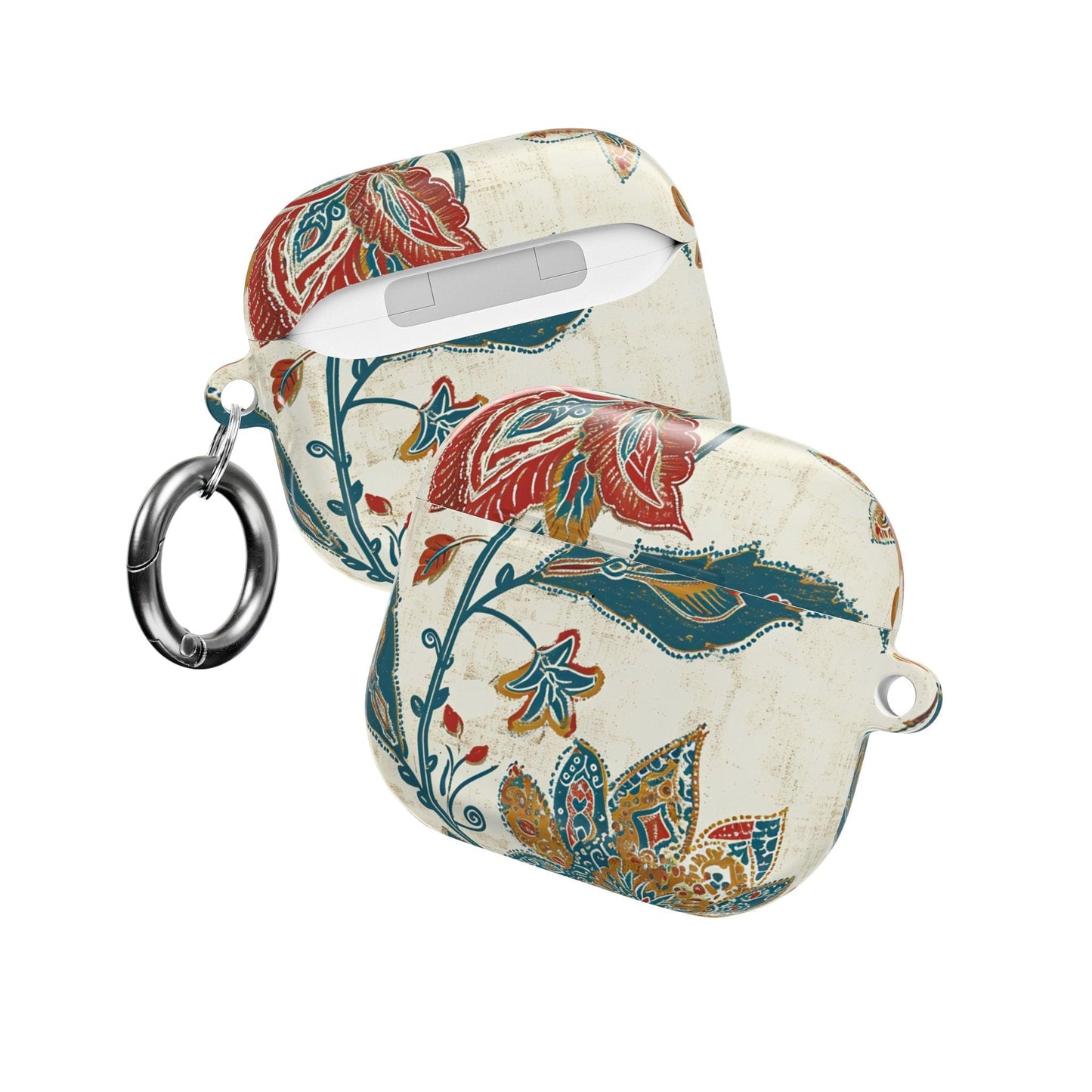 Floral Paisley AirPod Case — Vintage Boho Protective Cover - DIGITAL X